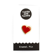 These Are Things, Enamel Pin, Heart